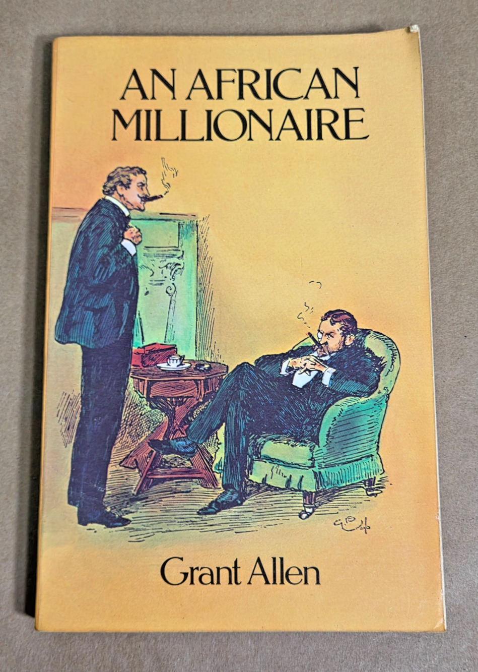 An African Millionaire by Grant Allen - 1980 Dover Mystery Edition Illustrated